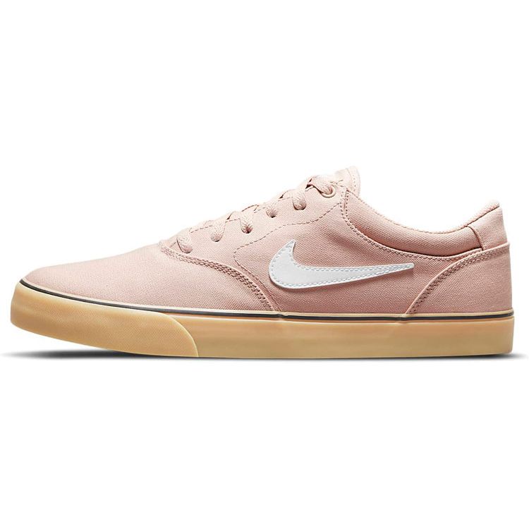 Nike Chron 2 Canvas SB Pink Oxford Unisex Sneakers Gum-Light-Brown White DM3494-600