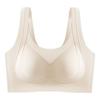 Pull and gather, large size, seamless comfort, no steel ring, double breasts, upper support, anti-sagging, beautiful back bra