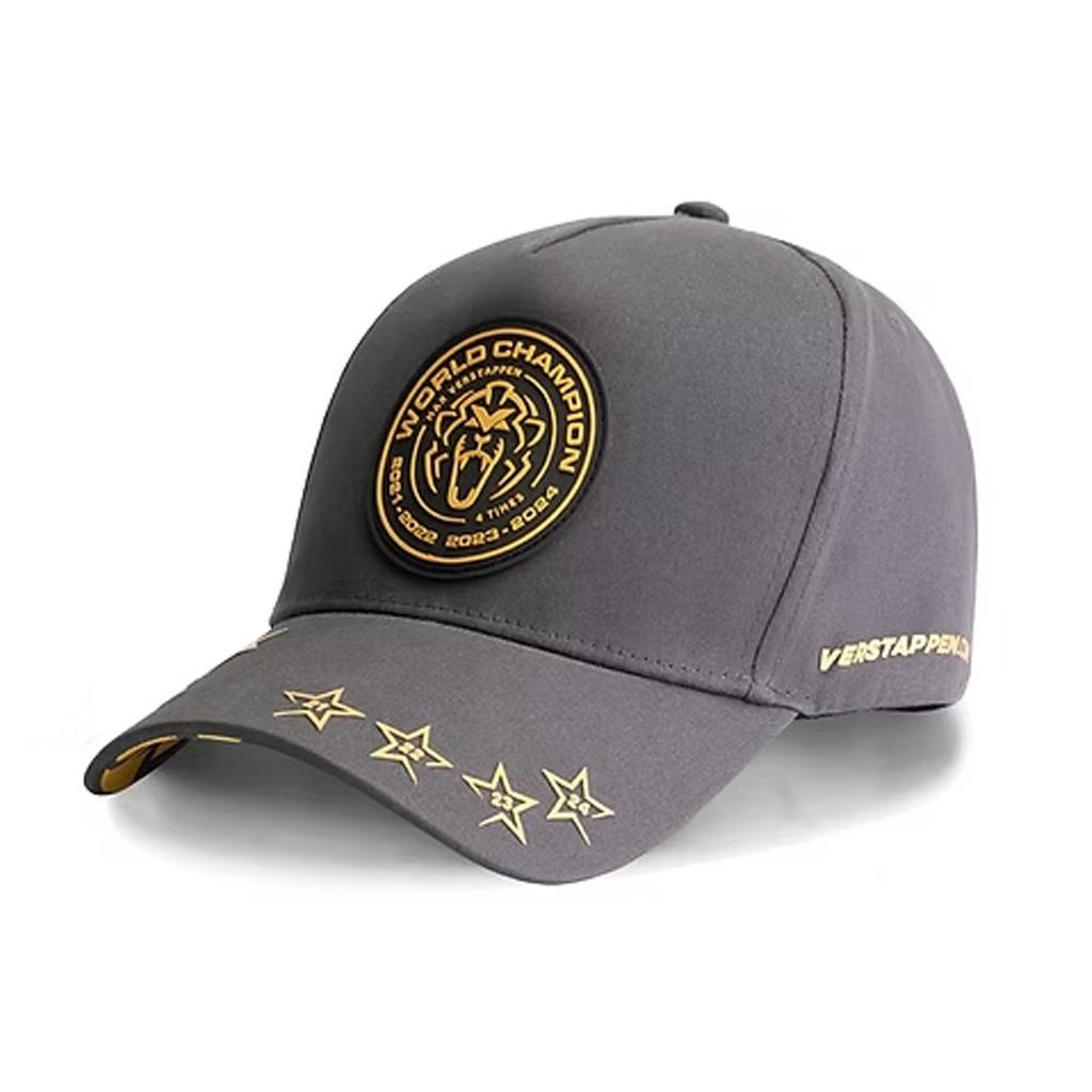 Red Bull Официальная кепка гонщика Формулы-1 2025 года Макса Ферстаппена Оранжевый Лев Бейсболка Унисекс