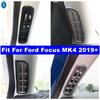 ABS Декоративная накладка на стойку A с вентиляционным отверстием AC для Ford Focus MK4 - 2025 (Стиль под карбон / Матовые аксессуары)