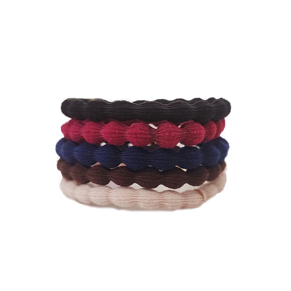 10PC European and American Good High Elasticity Hair Ties for Women Girls Ponytail Holder Sport Hair Accessories