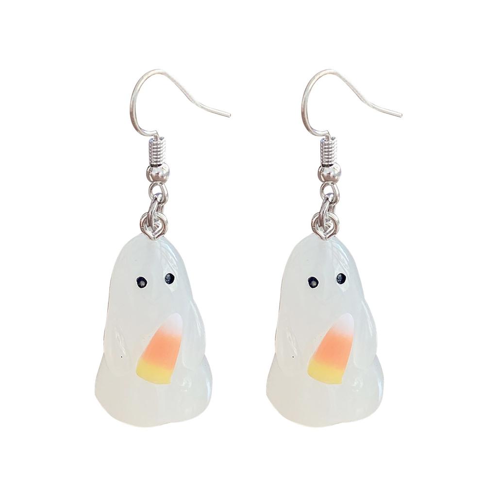 Resin Earrings 3D Halloween Earrings Luminous