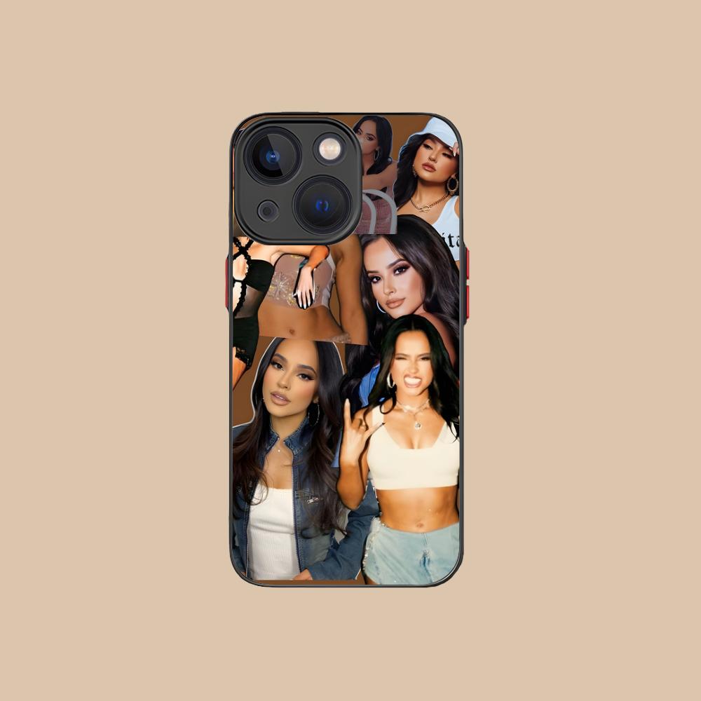 Модный силиконовый чехол для мобильного телефона Becky G для iPhone 17 16 15 14 13 12 11 X XR XS Air Pro Max Plus Mini Цветная крышка