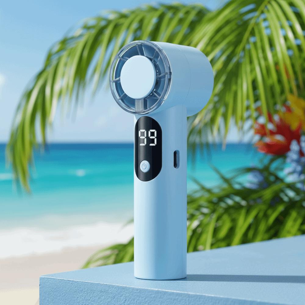 Rechargeable Cooling Fan Compact USB Fan Practical Gift Handheld Fan Daily Travel