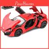 Быстрые и яростные Модель автомобиля Lykan Hypersport Сплав Литье под давлением Со светом и звуком Для детской игровой комнаты