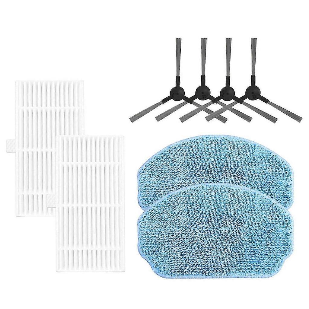 For VCR04W Robot Vacuum Cleaner Accessories Hepa Filter Side Brush Mop Cloth Spare Parts