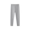 Yiershuang Men's Fleece-Lined High-Waist Thermal Underwear Pants