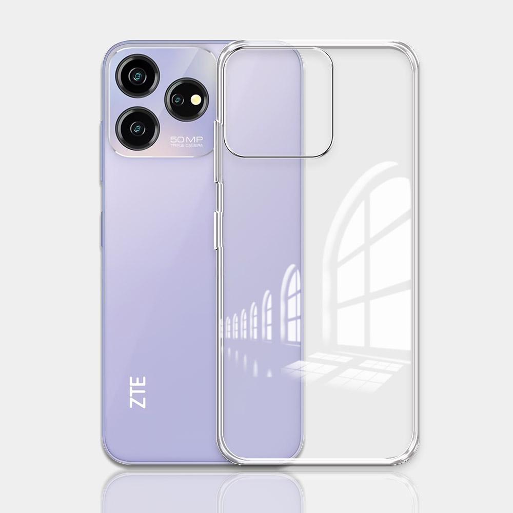 For ZTE Axon 50 Lite Case Clear Silicone Soft Protect Cover For ZTE Axon 40 Lite Clear Bumper Coque For ZTE Axon 50 Lite Fundas