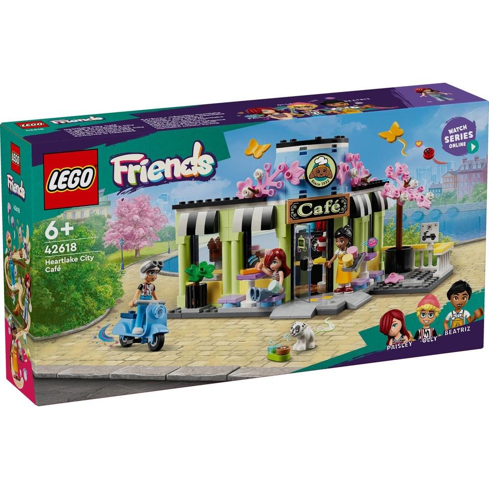 LEGO Heartlake City Cafe Toy Playset 42618 Building Blocks Educational Kids 6-9 Years Girls and Boys
