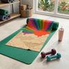 Retro Rainbow Beach Towel 70s Groovy Sun and Clouds Summer Bath Towels Bathroom Items Baby Sauna Spa For Home Travel Playa Gym