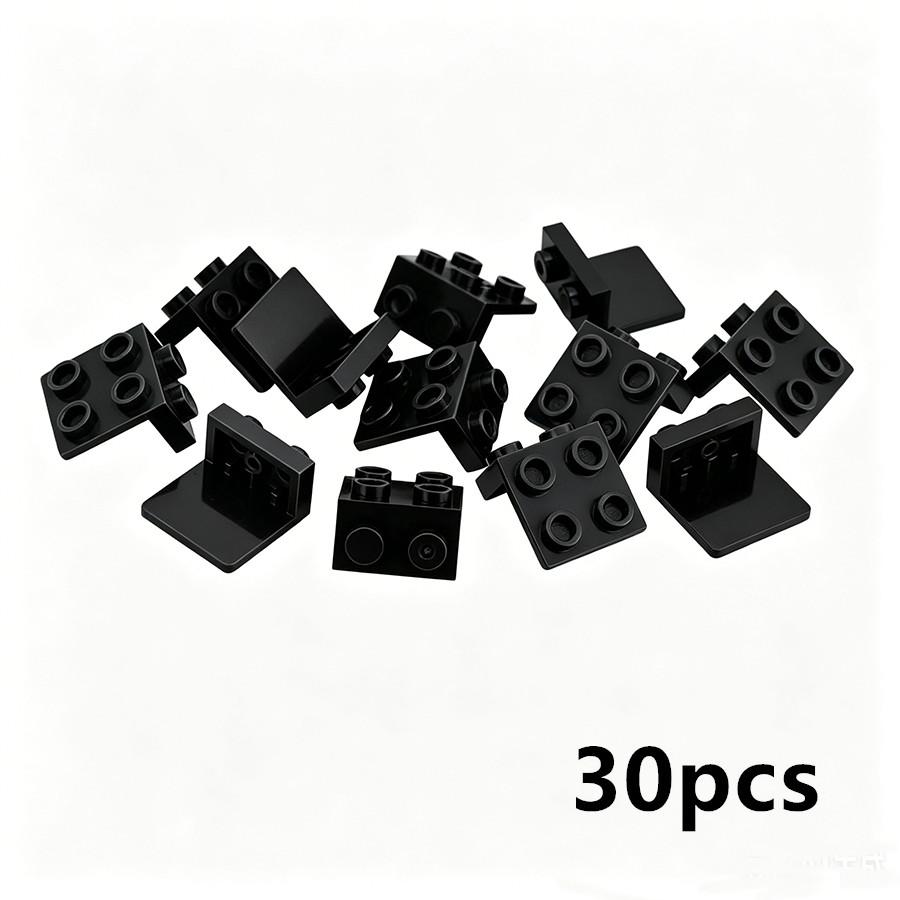 30 шт. Конструктор DIY 1x2-2x2 Штырьки Кронштейн Кирпичики Аксессуары Совместимые 21712 44728 Образовательные Креативные Игрушки Для Детей