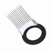 Onion Holder Vegetable Potato Cutter Slicer Stainless Steel Fork Slicing with Odor Remover