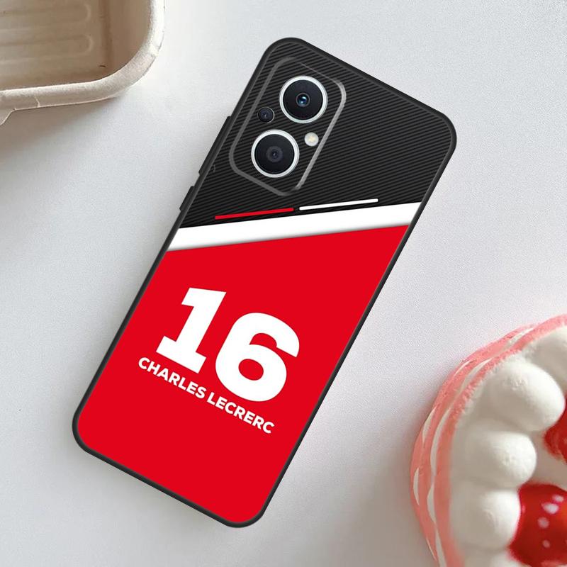 Чехол Charles Leclerc 16 для OPPO Reno 11F 8T 4Z 5Z 4 6 7 8 5 Lite 10 Pro OPPO Find X2 X3 Lite X5 X6 Pro