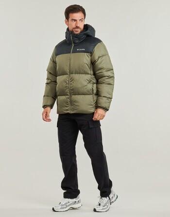Куртка Columbia Puffect II Hooded Jacket stone green/black