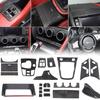 BBR1 For Jaguar F-TYPE 2013-2024 Real Carbon Fiber Car Central Control Steering Wheel Decorative Sticker Car Interior Accessories