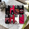 Чехол для телефона Rock Q-Queens of the S-Stone Age для iPhone17,16,15,14,13,12,11 Plus,Pro Max Конфетный Посеребренный Внутренний Чехол