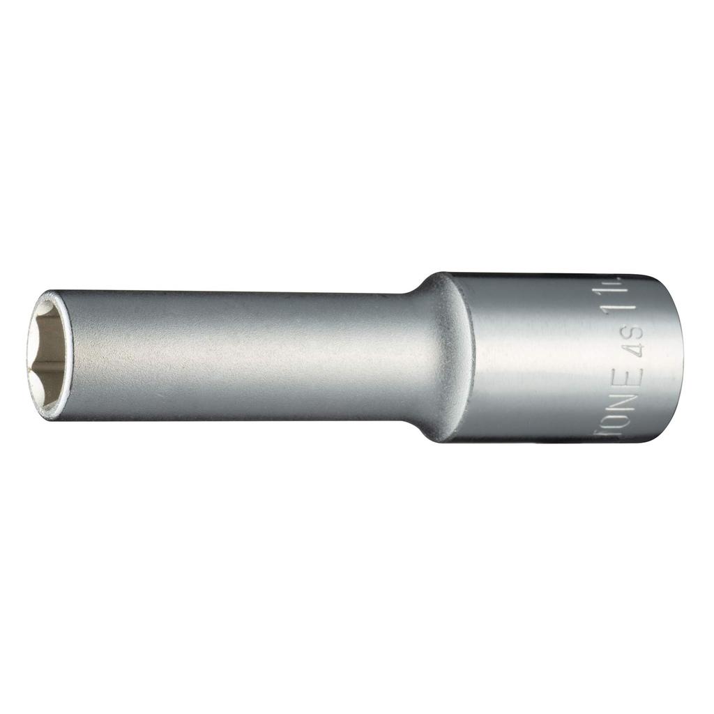TONE Deep Socket Drive Angle Width Across Flats 11mm (Hexagonal) 4S-11L 12.7mm (1/2")