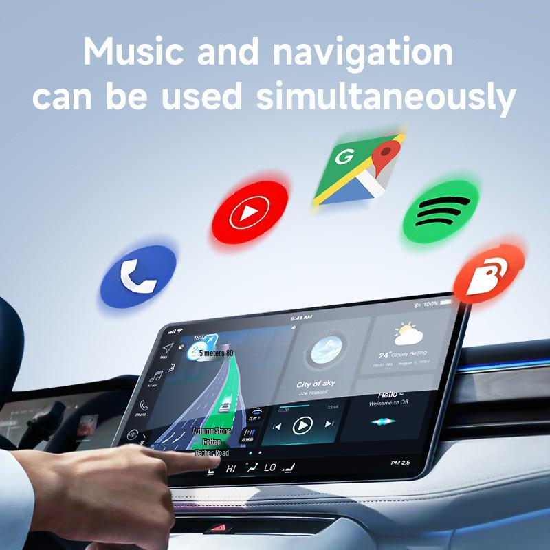 Беспроводная Smart Box CarPlay по USB для iPhone и Android