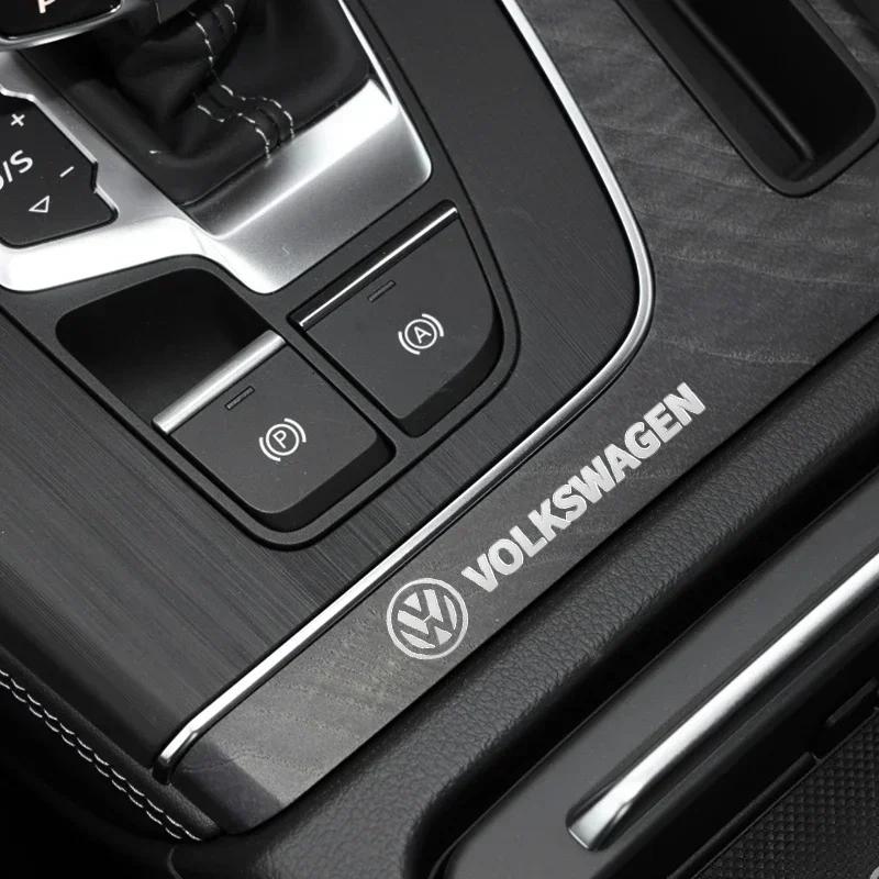 Для VOLKSWAGEN VW Polo B5 2025 Горячие Для Volkswagen 4/10 шт. 3D Металлические Наклейки-Декорации для Интерьера Автомобиля Значки Авто Стайлинг Для Volk