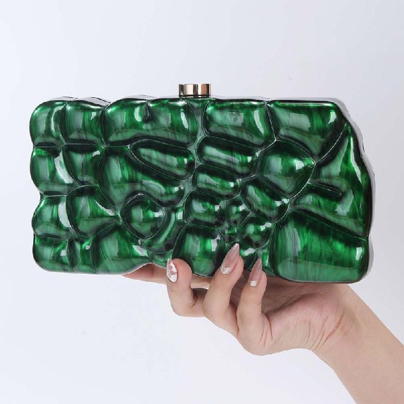 Свадебная Вечерняя Сумка Клатч Наплечная Акриловая Новая Crossbody Особой Формы Модные Сумки Женский Кошелек Пляжная Сумка Люксового Бренда