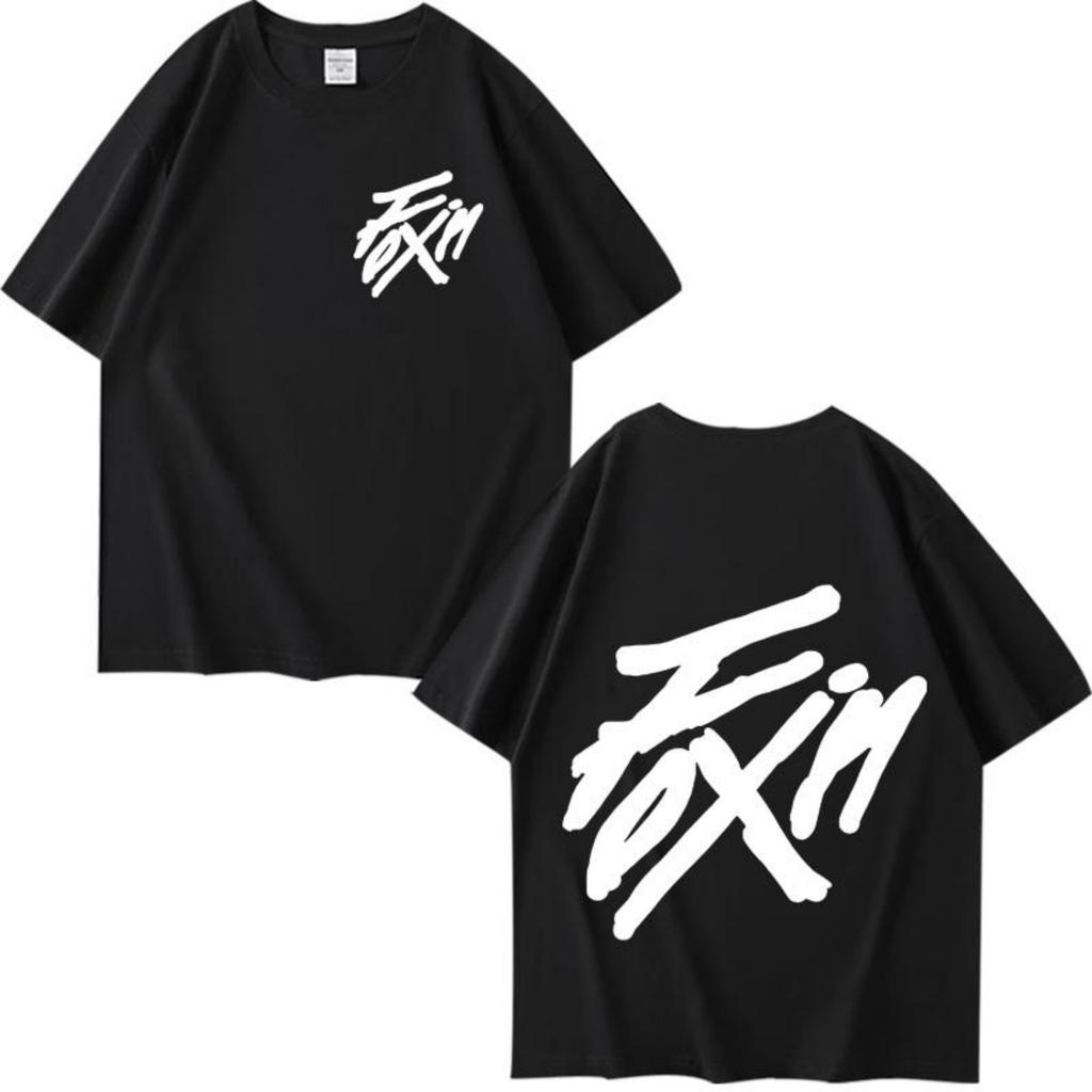 Kpop ATEEZ _FlX ON_ Merch Zipper T Shirt Men Women Oversized 100_ Cotton Hot Sale Short Sleeve Summer Top Unisex Plus Size Tops