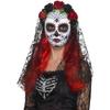 Smiffys Womens/Ladies Day Of The Dead Costume Accessory Set