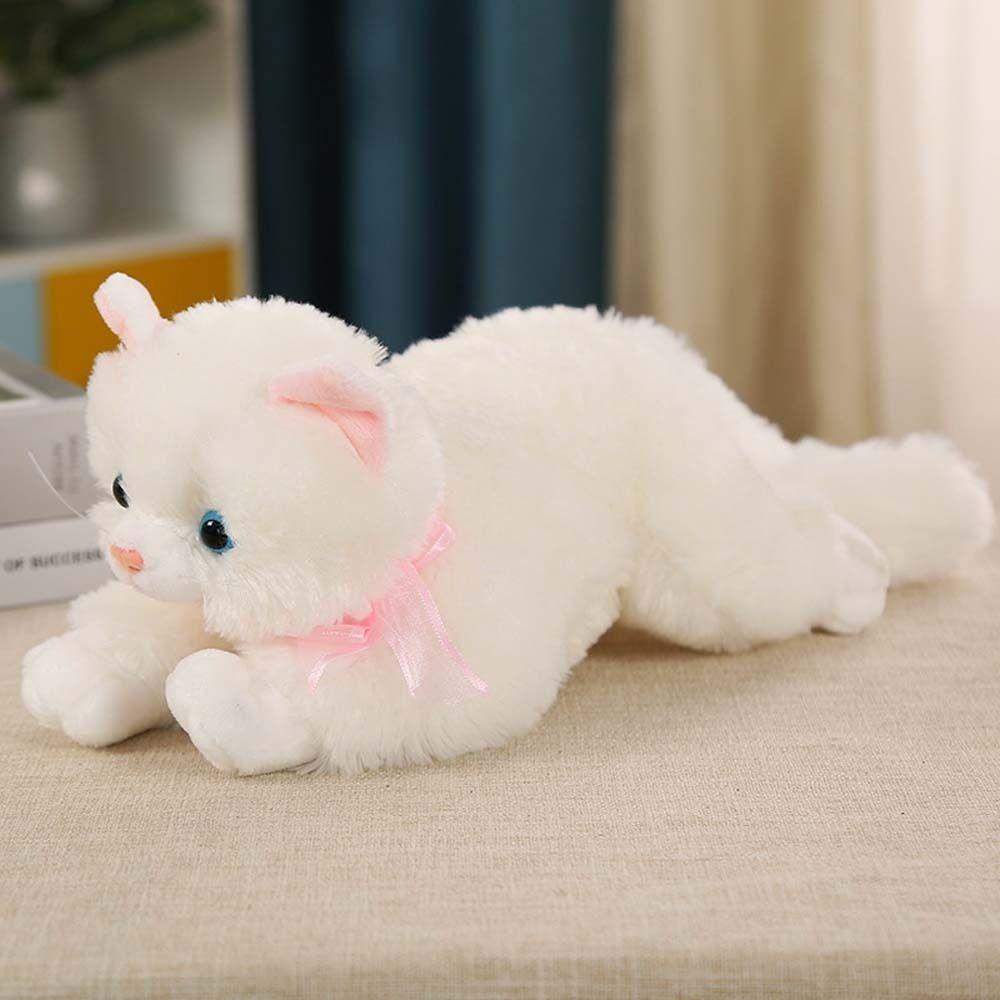 Sleep Toy Kitten Pillow Simulation Cat Plush Toy Cat Plush Doll Cat Stuffed Toys Plush Pillow