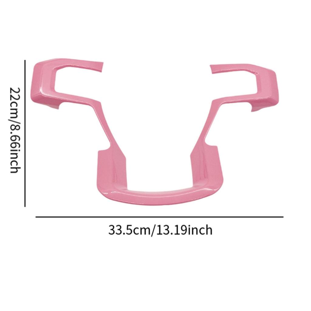 Car Steering Wheel Panel Cover ,Steering Wheel Button Frame Cover Decor,Professional Replaces Interior Accessory for F350