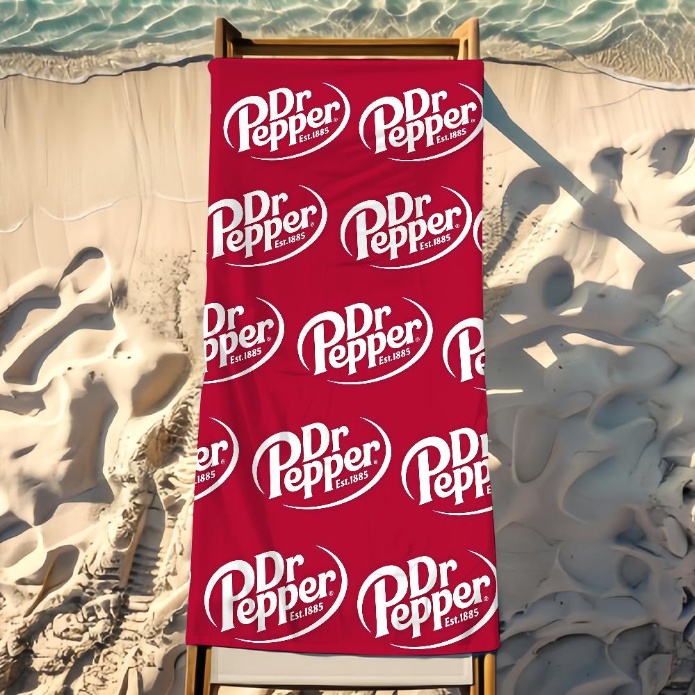 Бренд D-Dr Pepper Полотенце Пляжное Полотенце Дорожное Легкое Приятное для Кожи Для Бассейна Пляжа Кемпинга Круиза Лето
