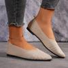 Fashion New Women's Shoes High Quality Pointed Toe Shallow Mouth Women's Flat Shoes Cloth Slip-on Flat Heel Women's Flat Shoes