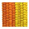 10 Pcs Indian Handmade Artificial Marigold Garland Flowers for Decoration Long for Door Decoration Toran Genda Phool for Wedding