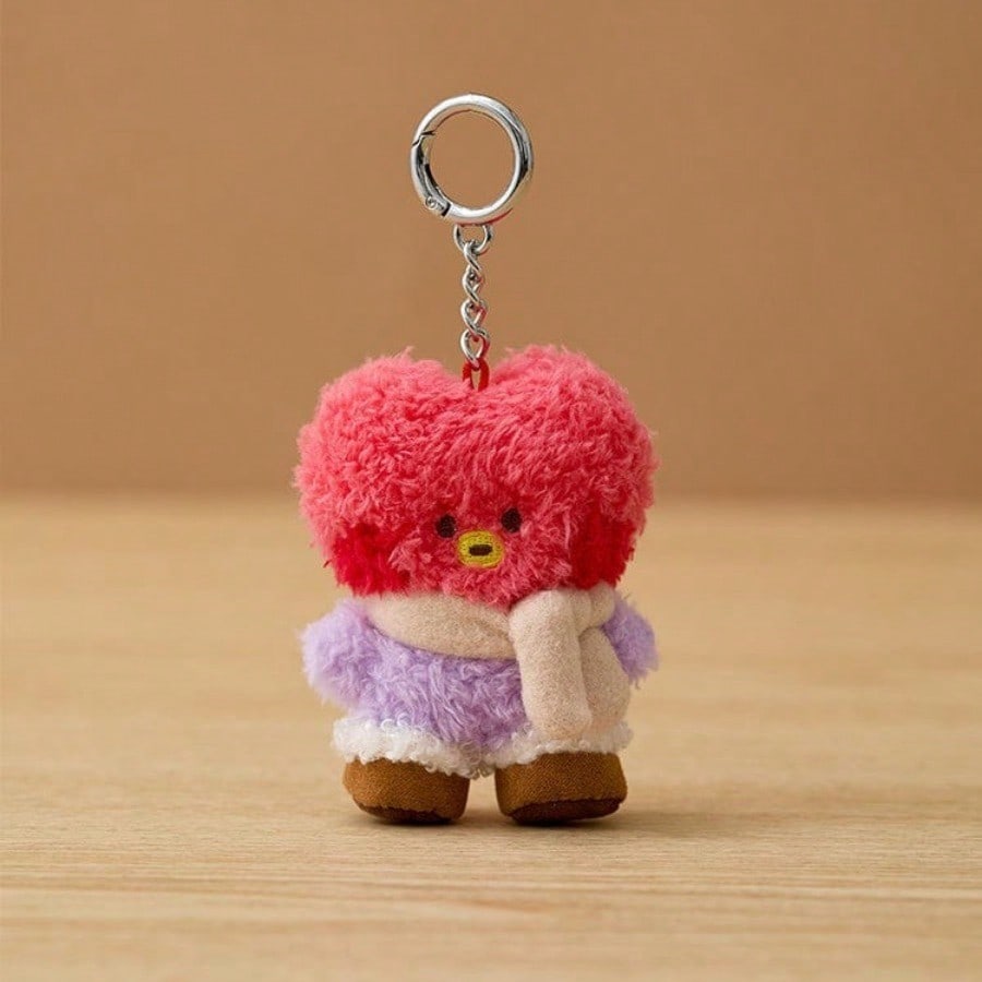 LINE FRIENDS BT21 Kpop Аниме и Мультяшные Друзья Зимние Мини-шарфы Снежные ботинки Плюшевые куклы Сумки и Прочные брелоки