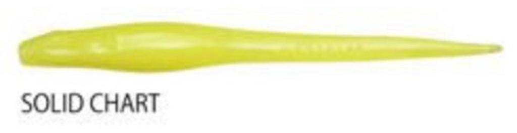 Megabass Мягкая приманка Hazedong 4 дюйма Сплошной Шартрез (0695)