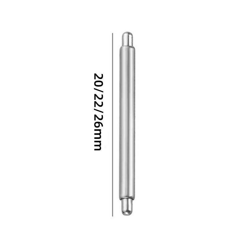 2.3mm Large Diameter Spring Bars for Garmin Watch 20 22 26mm Length 304 Stainless Steel 1000pcs Bag