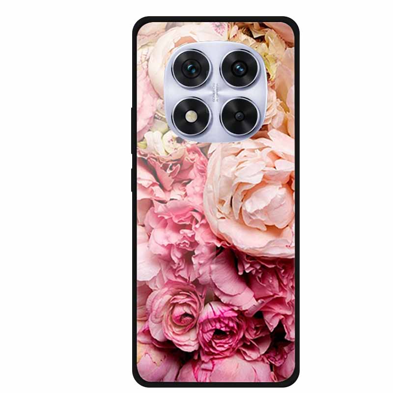 Жесткий чехол-книжка для Xiaomi Redmi Note 14 Pro 5G, чехол с мягким бампером, чехол из закаленного стекла для Redmi Note 14 Pro 4G, чехол Note14 Pro