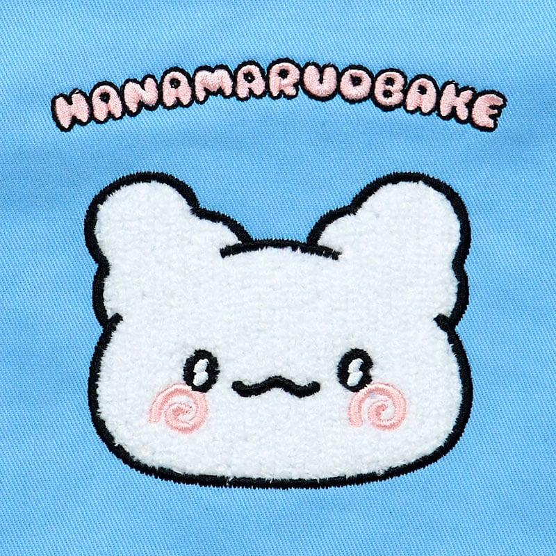 Sanrio HANAMARUOBAKE Sagara Embroidered Drawstring Bag Blue (Pastel Sweets Pop)