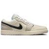 Air Jordan 1 Low SE Sanddrift Glacier Blue женские кроссовки кремово-черный муслин HQ3440-101