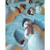New Year Winter Landscape Christmas Snowman Poster Christmas Decorations Wall Art Painting Christmas Gift Kids Room Decoration