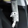 Cartoon Small Animal Car Shoulder Pad Children Comfortable Driving Vehicle Soft Plush Auto Seat Belt