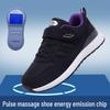 Autumn Pulse Warm Non-Slip Massage Shoes for Elderly Terahertz Therapy Walking Sneakers