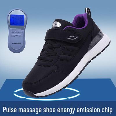 Осенние импульсные теплые нескользящие массажные туфли для пожилых людей Терагерцовая терапия Кроссовки для ходьбы