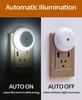 LED Night Lights EU/US/UK/AU Plug Wall Nightlight with Sensors Smart LED Night Light for Kids Room Baby Bathroom Night Lamp