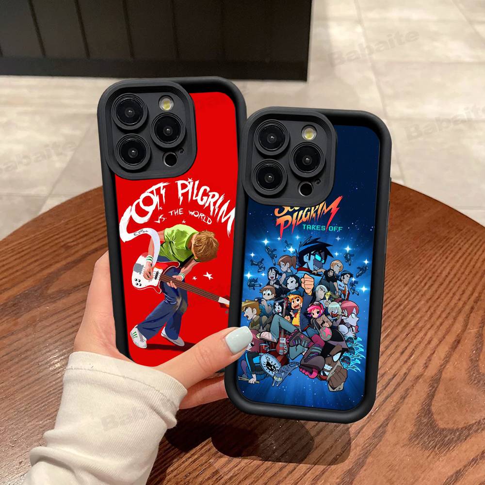 Чехол для телефона S-Scott Pilgrim для iPhone 17 16 15 14 13 Pro Max Plus 12 11