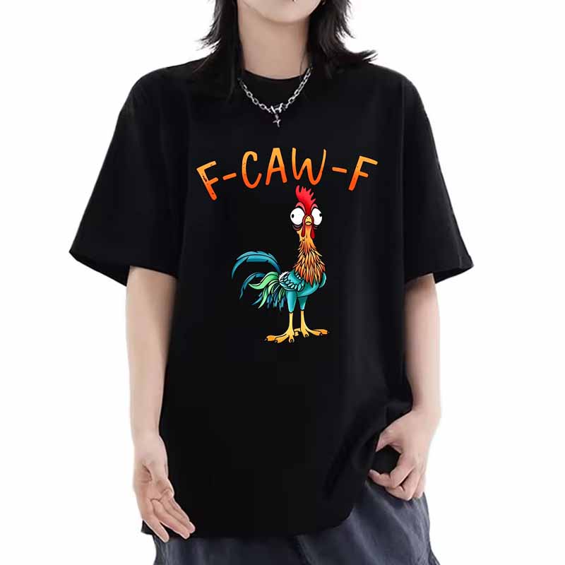 Funny Fcawf Shirt Rooster Meme Shirt Sassy Bird Lover Shirt Moonlit Raven Shirt Black Bird Shirt Chicken Meme Shirt