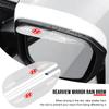 2Pcs Car Rear View Mirror Sticker Rain Eyebrow Auto Side Mirror RainProof Cover For I30 Accent Creta Kona IX35 I40 Getz Sonata Elantra