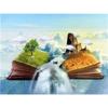 Full 5D DIY Diamond Painting Aerial Book Landscape Diamond Embroidery Mosaic Kits Cross Stitch Home Decor Handmade Gifts
