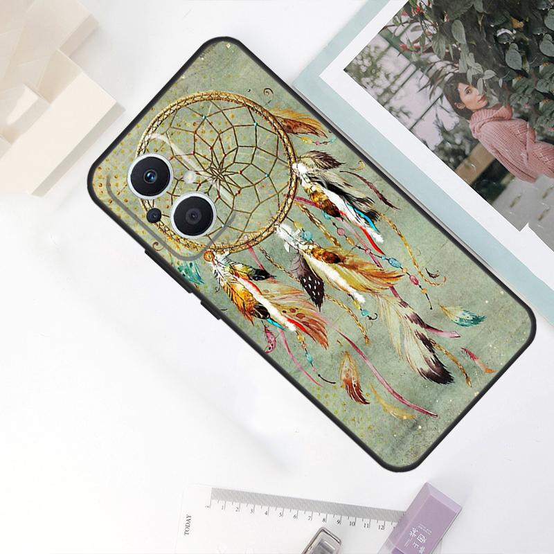 Чехол- Ловец снов для OPPO Reno 10 Pro 11 F 8T 4Z 5Z 4 5 6 7 8 Lite OPPO Find X5 X6 Pro X2 X3 Lite Чехол