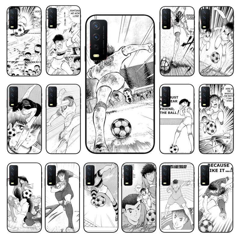 Чехол для футбольного телефона Captain Tsubasa Ozora Genzo для vivo Y31 Y30 Y33S Y11S Y12S Y17 Y20 Y21S Y1S Y53S Y15 Y19 Y91C V23 5G