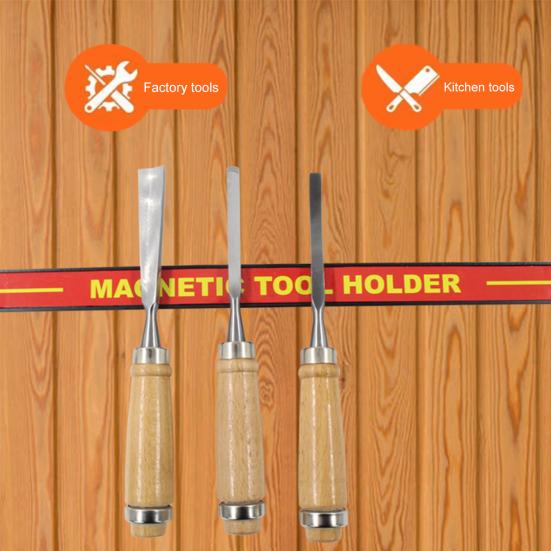 1 комплект магнитного держателя для инструментов, сильная адсорбция, сверхмощное настенное крепление, магнитная планка для хранения инструментов, товары для дома