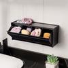 Plastic Magnetic Refrigerator Storage Box Wall Mounted Side Hanging Storage Rack  Bathroom